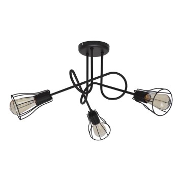 Tvirtinamas sietynas OXFORD 3xE27/15W/230V