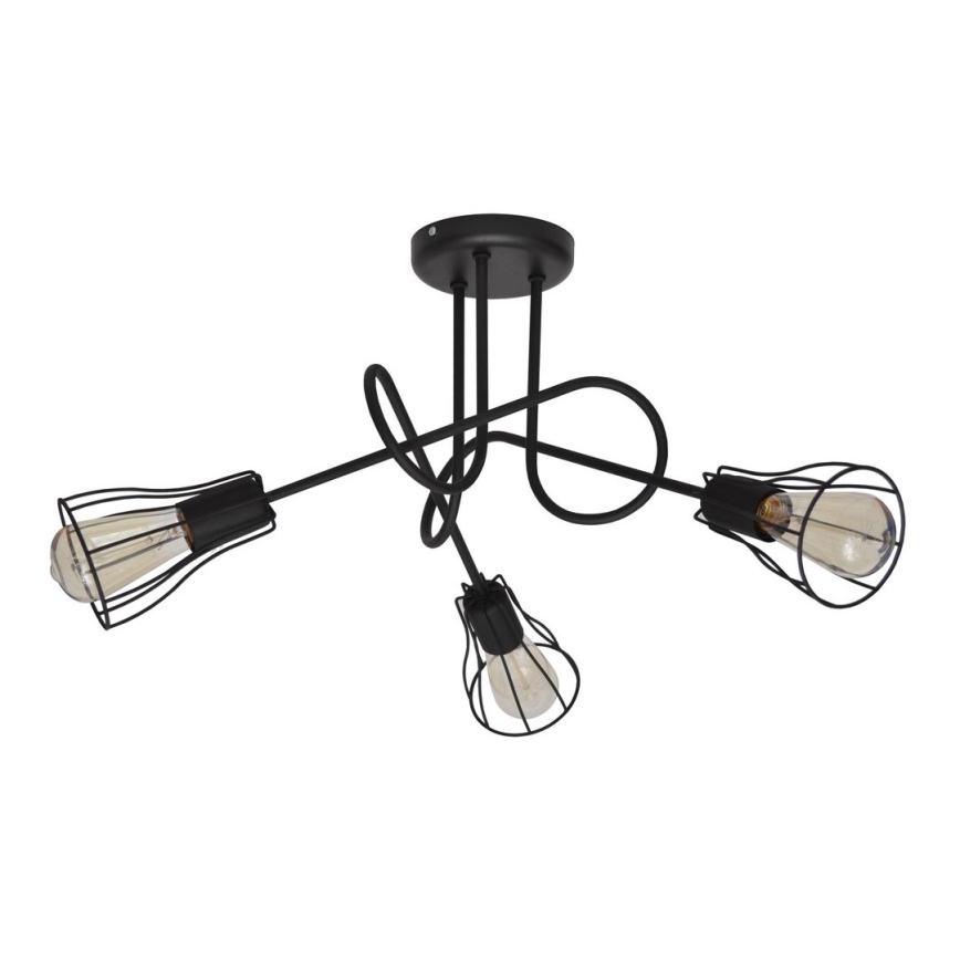 Tvirtinamas sietynas OXFORD 3xE27/15W/230V