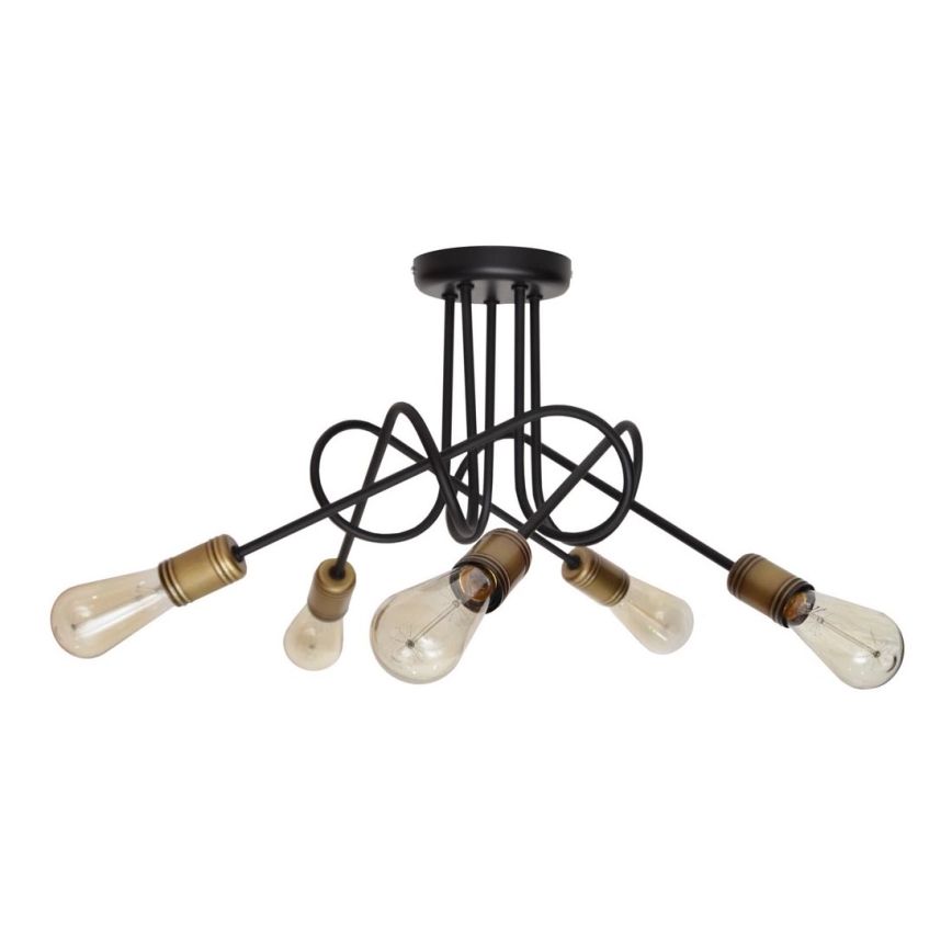 Tvirtinamas sietynas OXFORD 5xE27/15W/230V