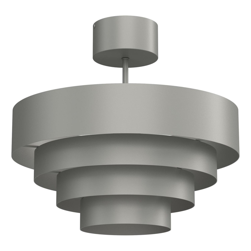 Tvirtinamas sietynas RINGS 1xE27/15W/230V pilka