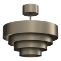 Tvirtinamas sietynas RINGS 1xE27/15W/230V žalvaris