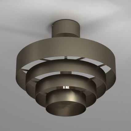 Tvirtinamas sietynas RINGS 1xE27/15W/230V žalvaris