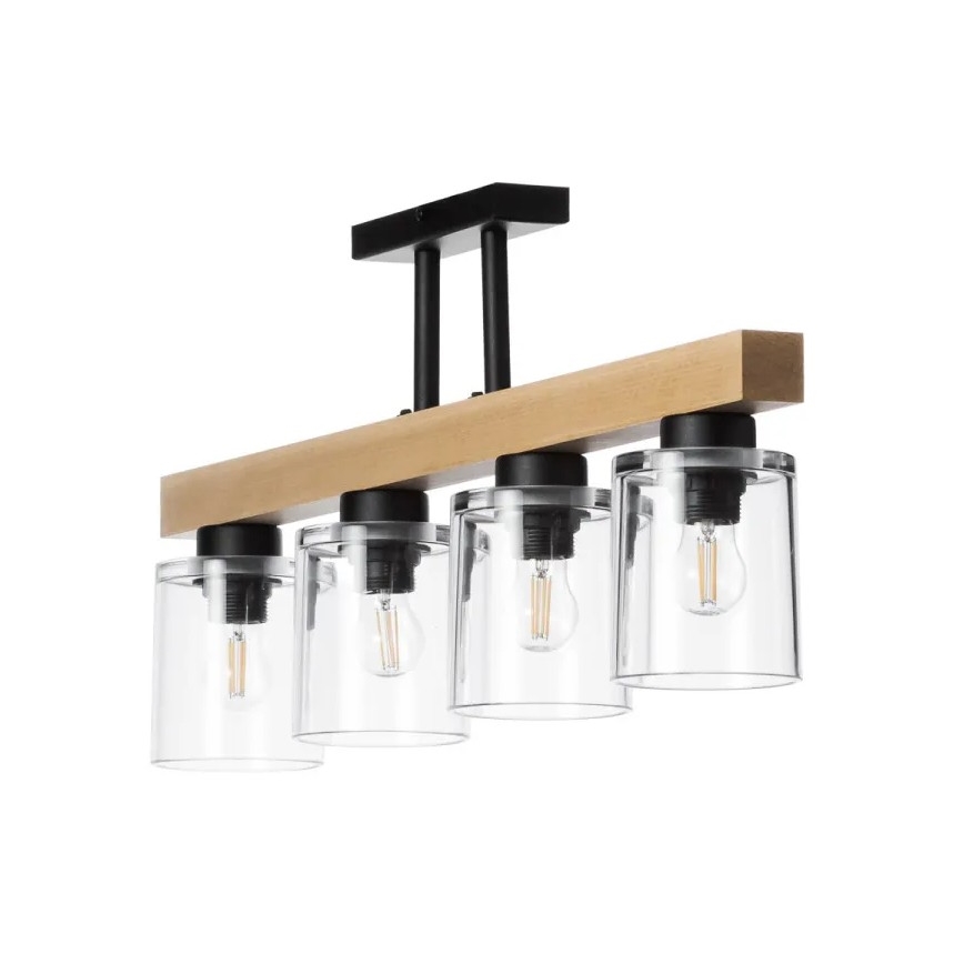 Tvirtinamas sietynas RUSTIC RADIANCE 4xE27/60W/230V