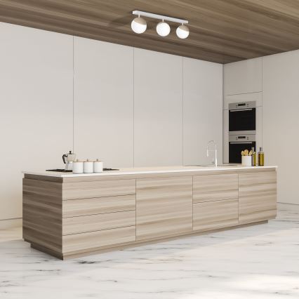 Tvirtinamas sietynas SFERA WOOD 3xE14/40W/230V