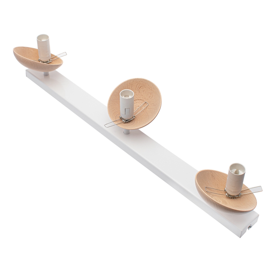 Tvirtinamas sietynas SFERA WOOD 3xE14/40W/230V