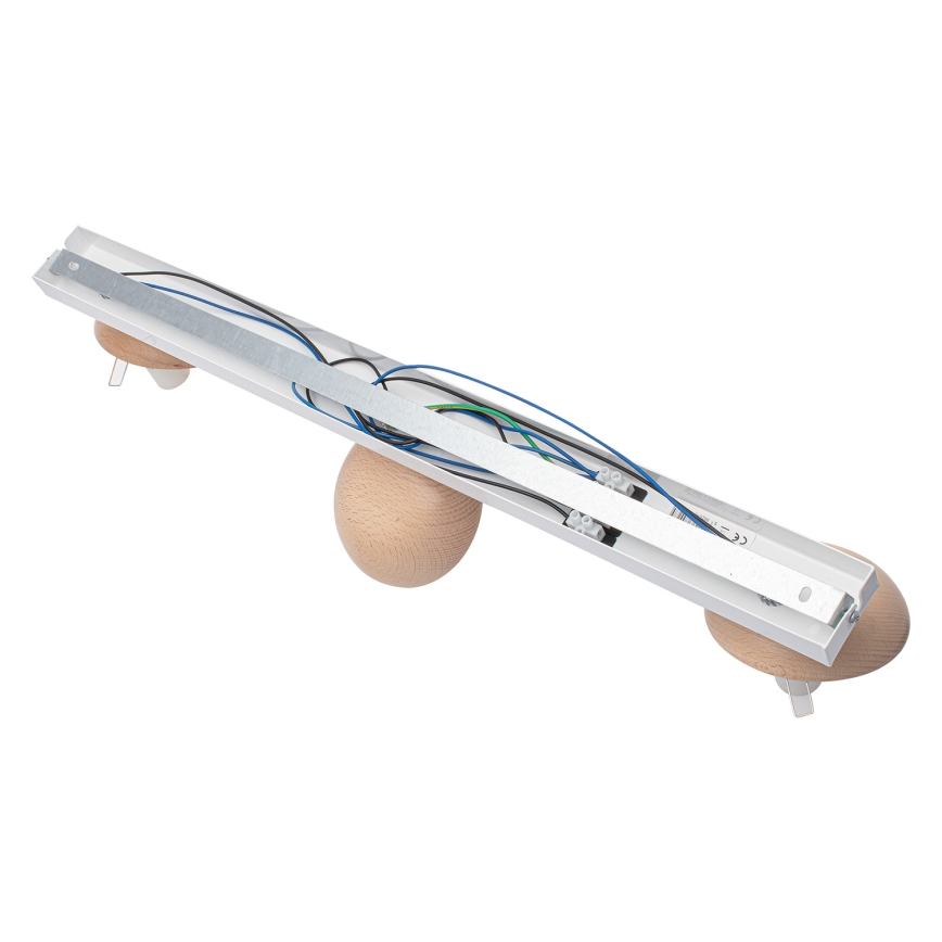 Tvirtinamas sietynas SFERA WOOD 3xE14/40W/230V