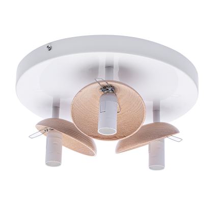 Tvirtinamas sietynas SFERA WOOD 3xE14/40W/230V