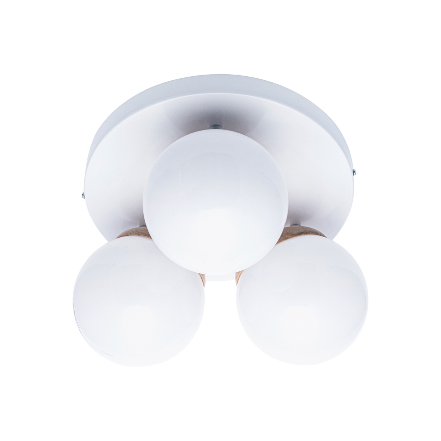 Tvirtinamas sietynas SFERA WOOD 3xE14/40W/230V