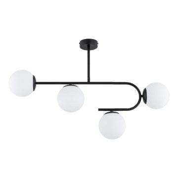 Tvirtinamas sietynas STELLAR 4xE14/10W/230V juoda