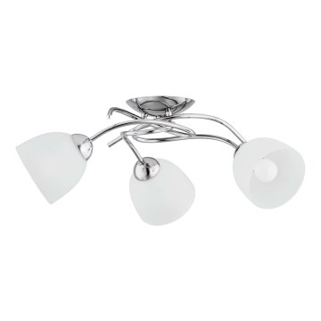 Tvirtinamas sietynas VERWIL 3xE27/15W/230V blizgus chromas