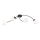 Tvirtinamas sietynas VIBRA 4xE14/10W/230V juoda/balta