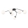 Tvirtinamas sietynas VIBRA 6xE14/10W/230V juoda/balta