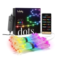 Twinkly - LED RGB lauko reguliuojama juosta DOTS 400xLED 20 m IP44 Wi-Fi