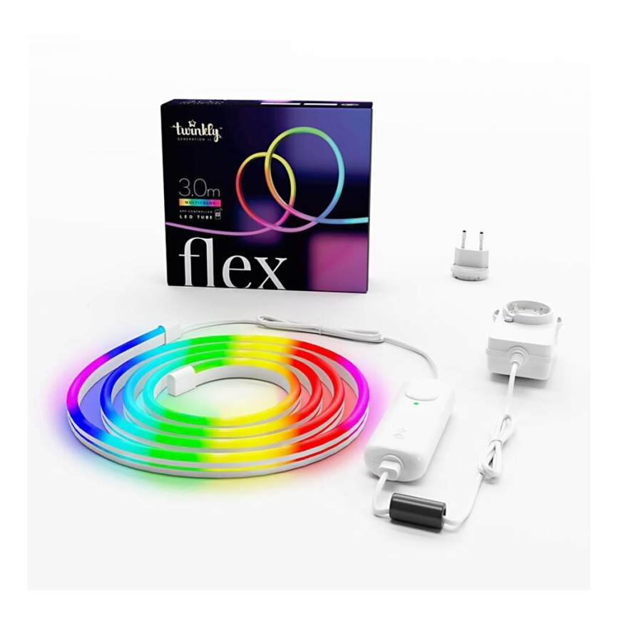 Twinkly - LED RGB Reguliuojama juostelė FLEX 300xLED 3 m Wi-Fi