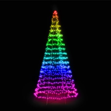 Twinkly - LED RGBW Nustatomas lauko Kalėdų medis LIGHT TREE 1000xLED 6 m IP44 Wi-Fi