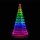Twinkly - LED RGBW Nustatomas lauko Kalėdų medis LIGHT TREE 1000xLED 6 m IP44 Wi-Fi