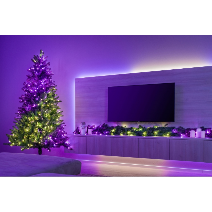 Twinkly - LED RGBW reguliuojamo ryškumo kalėdinė eglutė TREE 435xLED 2,1 m Wi-Fi