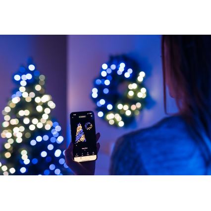 Twinkly - LED RGBW reguliuojamo ryškumo kalėdinė eglutė TREE 435xLED 2,1 m Wi-Fi