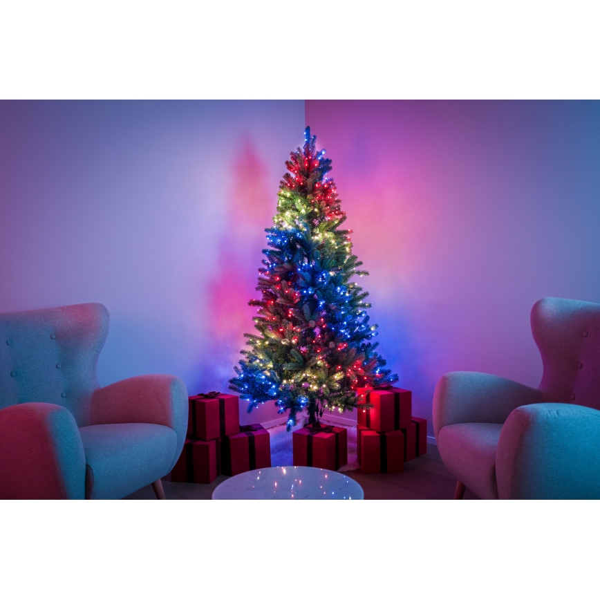 Twinkly - LED RGBW Tamsinamas Kalėdų medis TREE 435xLED 2,1 m Wi-Fi