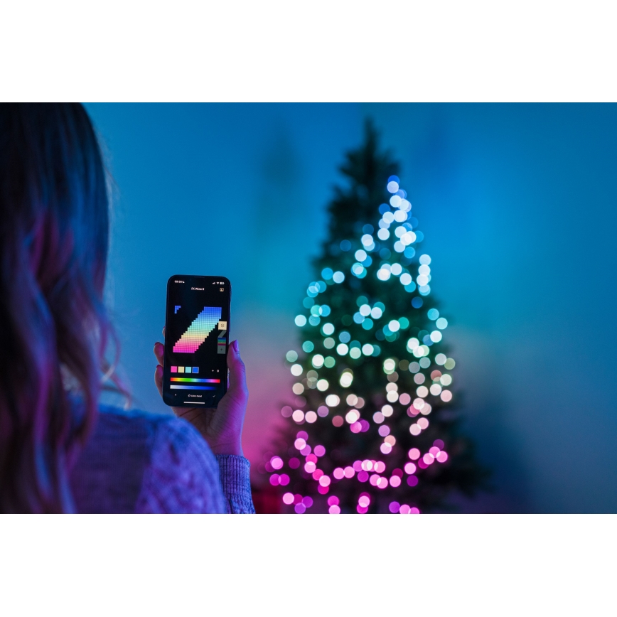 Twinkly - LED RGBW Tamsinamas Kalėdų medis TREE 435xLED 2,1 m Wi-Fi