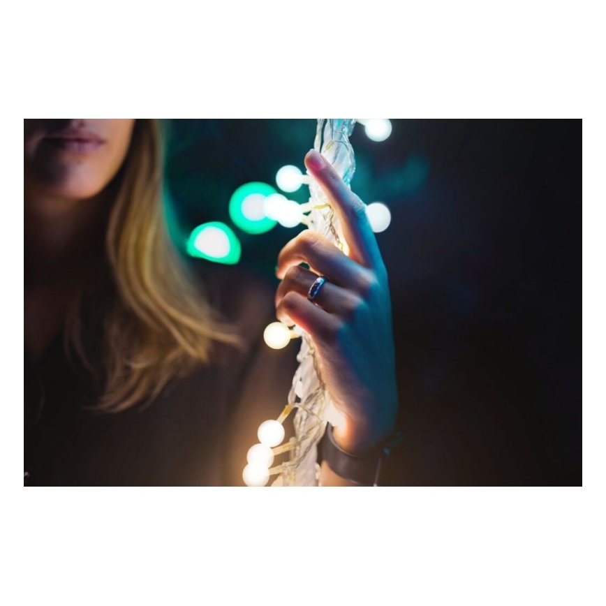 Twinkly - Dekoratyviniai silikoniniai galiniai dangteliai MINI CAPS 100 vnt.