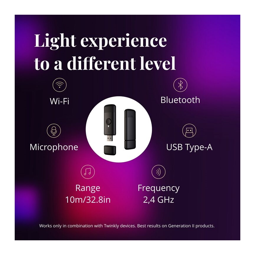 Twinkly – Muzikos dongle adapteris