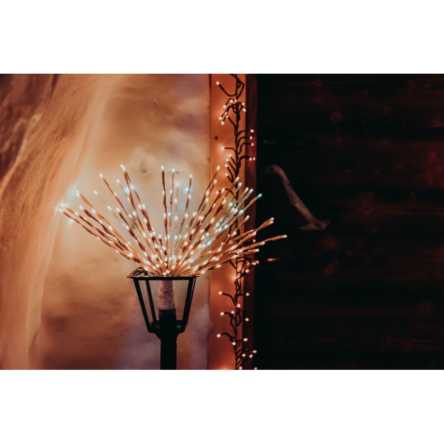 Twinkly - LED RGB šviesos reguliavimas lauko puansetija SPRITZER 200xLED IP44 Wi-Fi