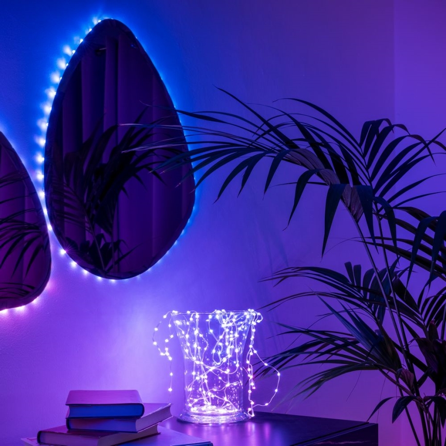 Twinkly - LED RGB Reguliuojama juostelė DOTS 60xLED 3 m Wi-Fi USB