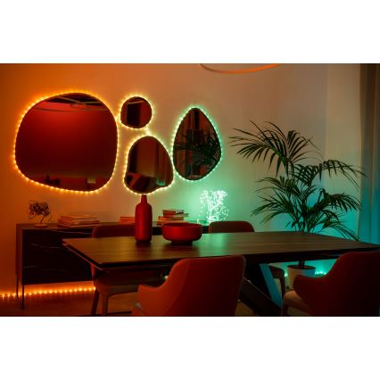 Twinkly - LED RGB reguliuojamo ryškumo girlianda DOTS, 60 LED, 7 m, USB, Wi‑Fi