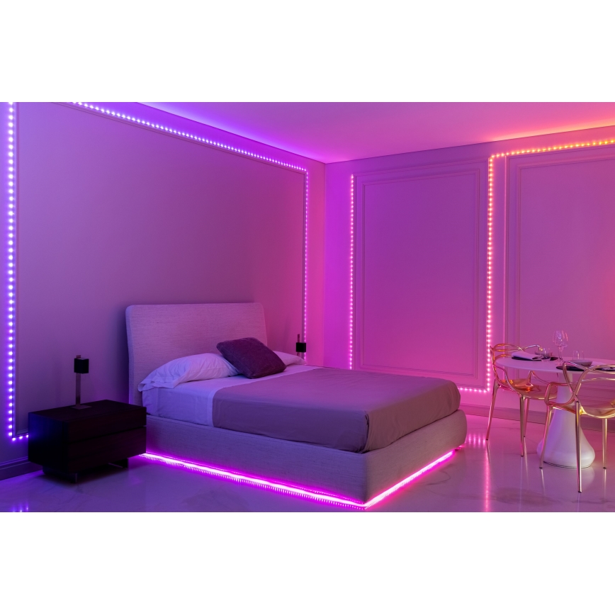 Twinkly - LED RGB reguliuojamo ryškumo girlianda DOTS, 60 LED, 7 m, USB, Wi‑Fi
