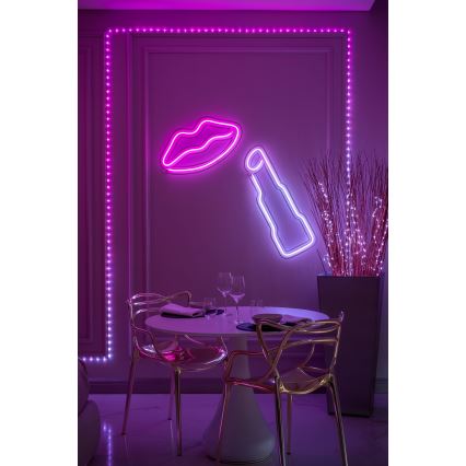 Twinkly - RGB LED reguliuojama kalėdinė girlianda DOTS 60xLED 7 m USB Wi-Fi