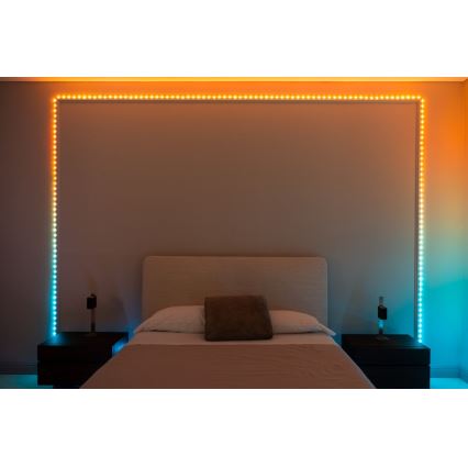 Twinkly - LED RGB Lauko šviesos reguliavimas juostelė DOTS 200xLED 10 m IP44 WiFi