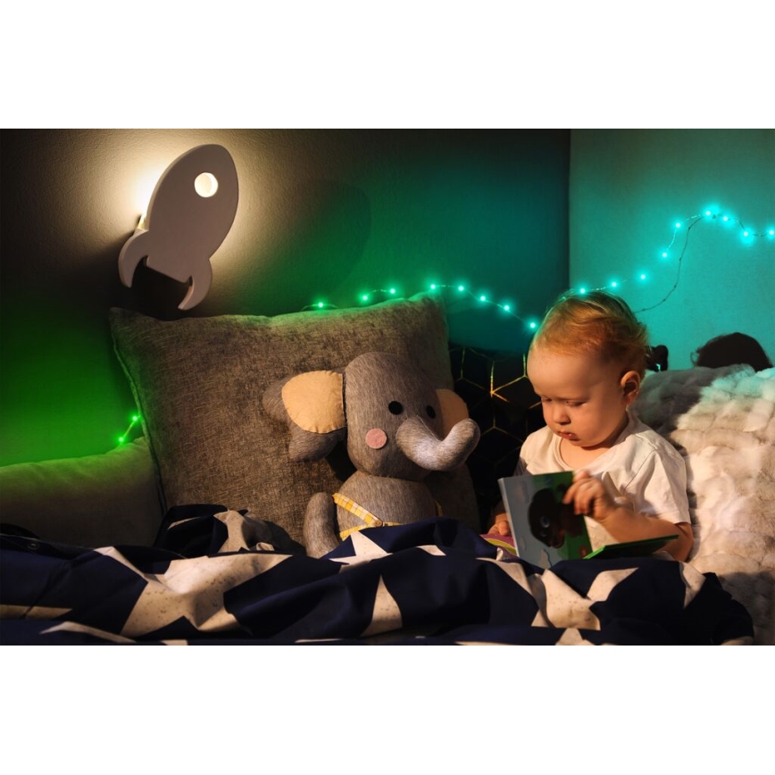 Twinkly - LED RGB Lauko šviesos reguliavimas juostelė DOTS 400xLED 20 m IP44 Wi-Fi