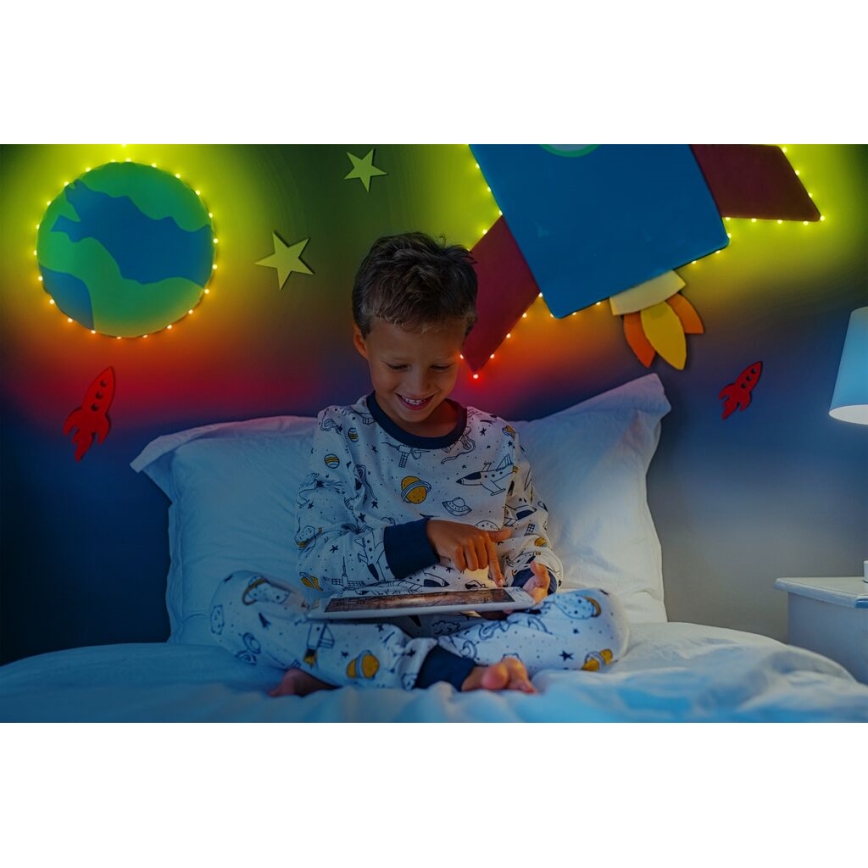 Twinkly - LED RGB Lauko šviesos reguliavimas juostelė DOTS 400xLED 20 m IP44 Wi-Fi
