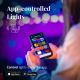 Twinkly - LED RGB šviesos reguliavimas lauko Dekoratyvinė girlianda FESTOON 40xLED 24m IP44 Wi-Fi