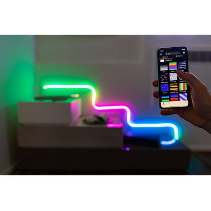 Twinkly - LED RGB Reguliuojama juostelė FLEX 200xLED 2 m Wi-Fi