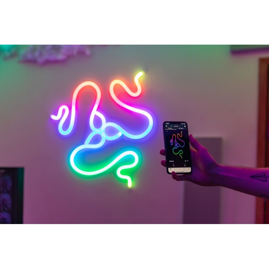 Twinkly - LED RGB dimeriuojama juosta FLEX 300xLED 3 m Wi-Fi