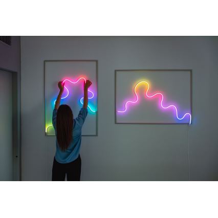 Twinkly - LED RGB dimeriuojama juosta FLEX 300xLED 3 m Wi-Fi