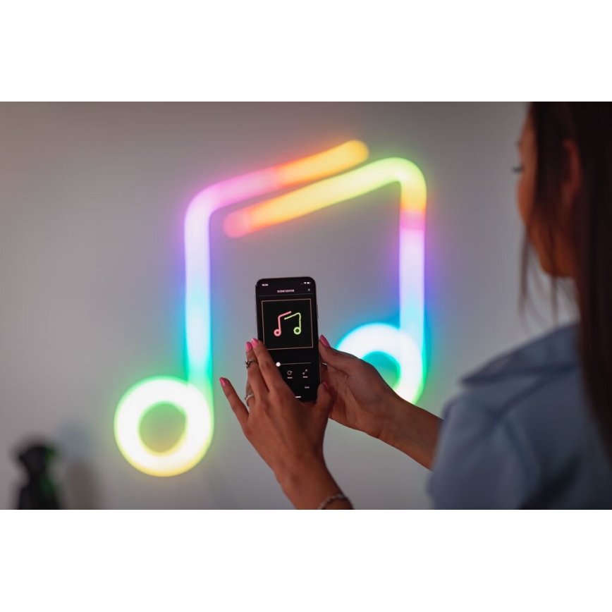 Twinkly - LED RGB dimeriuojama juosta FLEX 300xLED 3 m Wi-Fi