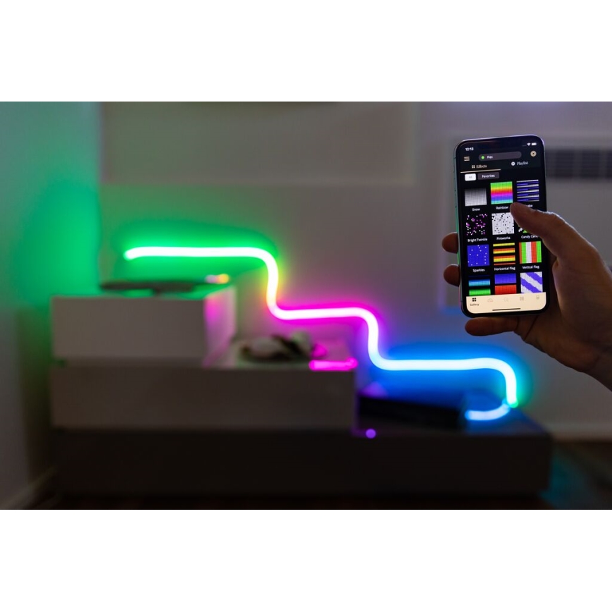 Twinkly - LED RGB dimeriuojama juosta FLEX 300xLED 3 m Wi-Fi