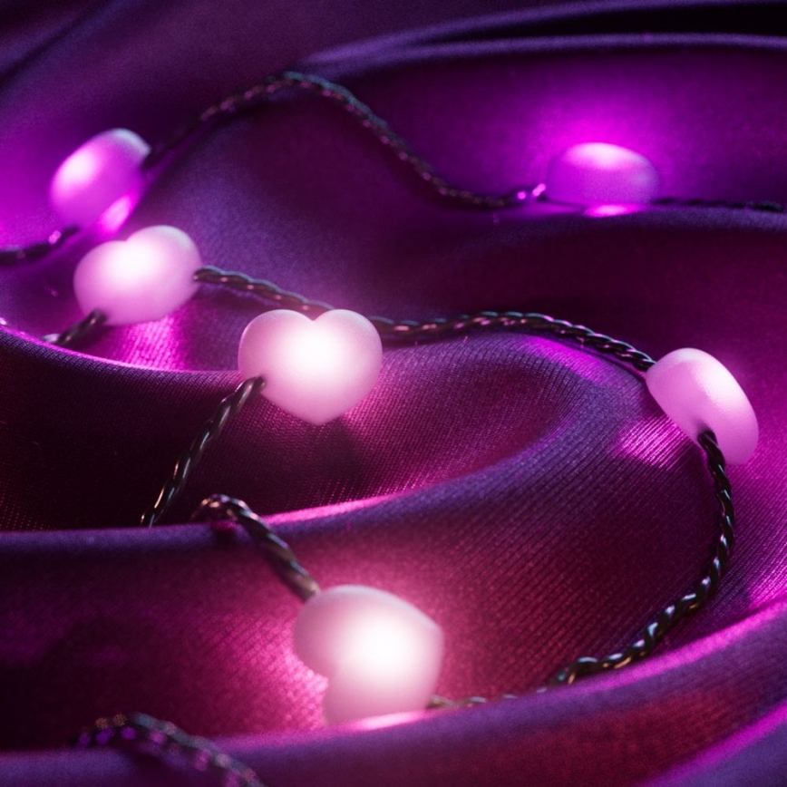 Twinkly - LED RGB šviesos reguliavimas Kelėdinė girlianda CANDIES 200xLED 14 m USB Wi-Fi