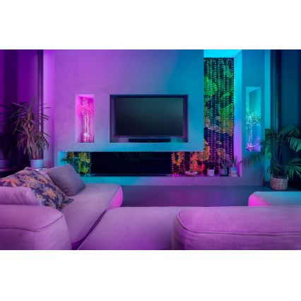 Twinkly - LED RGB Pritemdoma Kalėdinė grandinė CANDIES 100xLED 8 m USB Wi-Fi