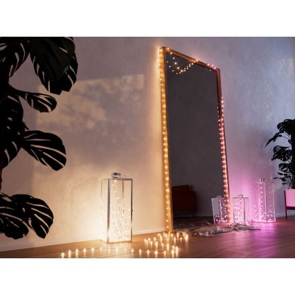 Twinkly - LED RGB Pritemdoma Kalėdinė grandinė CANDIES 100xLED 8 m USB Wi-Fi