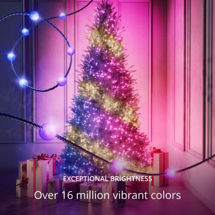 Twinkly - LED RGB Pritemdoma Kalėdinė grandinė CANDIES 100xLED 8 m USB Wi-Fi