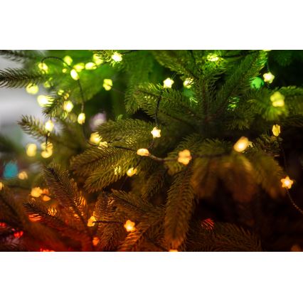 Twinkly - LED RGB reguliuojama kalėdinė girlianda CANDIES 100xLED 8 m USB Wi-Fi