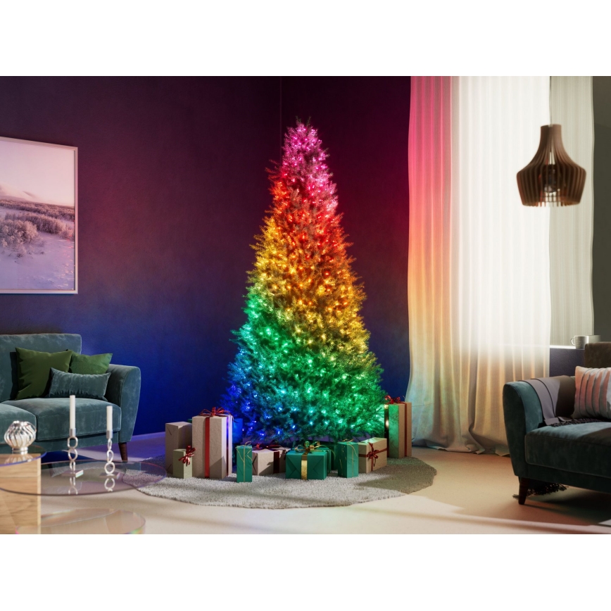Twinkly - LED RGB reguliuojama kalėdinė girlianda CANDIES 100xLED 8 m USB Wi-Fi