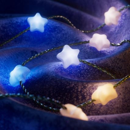 Twinkly - LED RGB šviesos reguliavimas Kelėdinė girlianda CANDIES 200xLED 14 m USB Wi-Fi