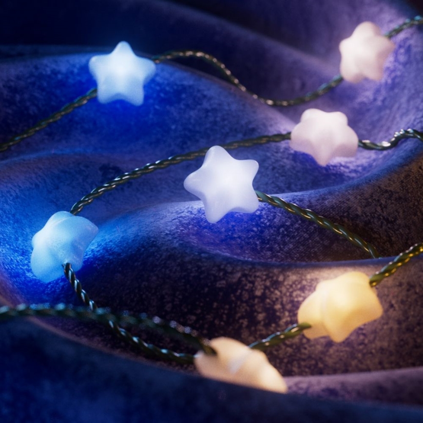 Twinkly - LED RGB šviesos reguliavimas Kelėdinė girlianda CANDIES 200xLED 14 m USB Wi-Fi