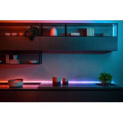 Twinkly - LED RGB Pratęsimas šviesos reguliavimas juostelė LINE 100xLED 1,5 m Wi-Fi