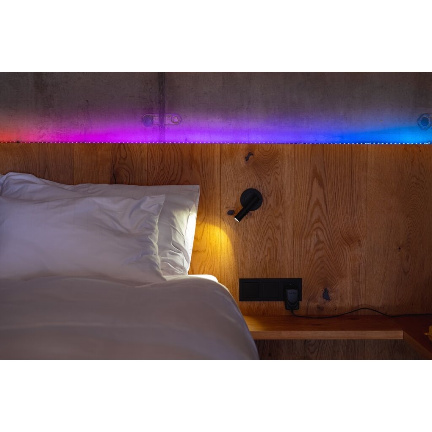 Twinkly - LED RGB Pratęsimas šviesos reguliavimas juostelė LINE 100xLED 1,5 m Wi-Fi